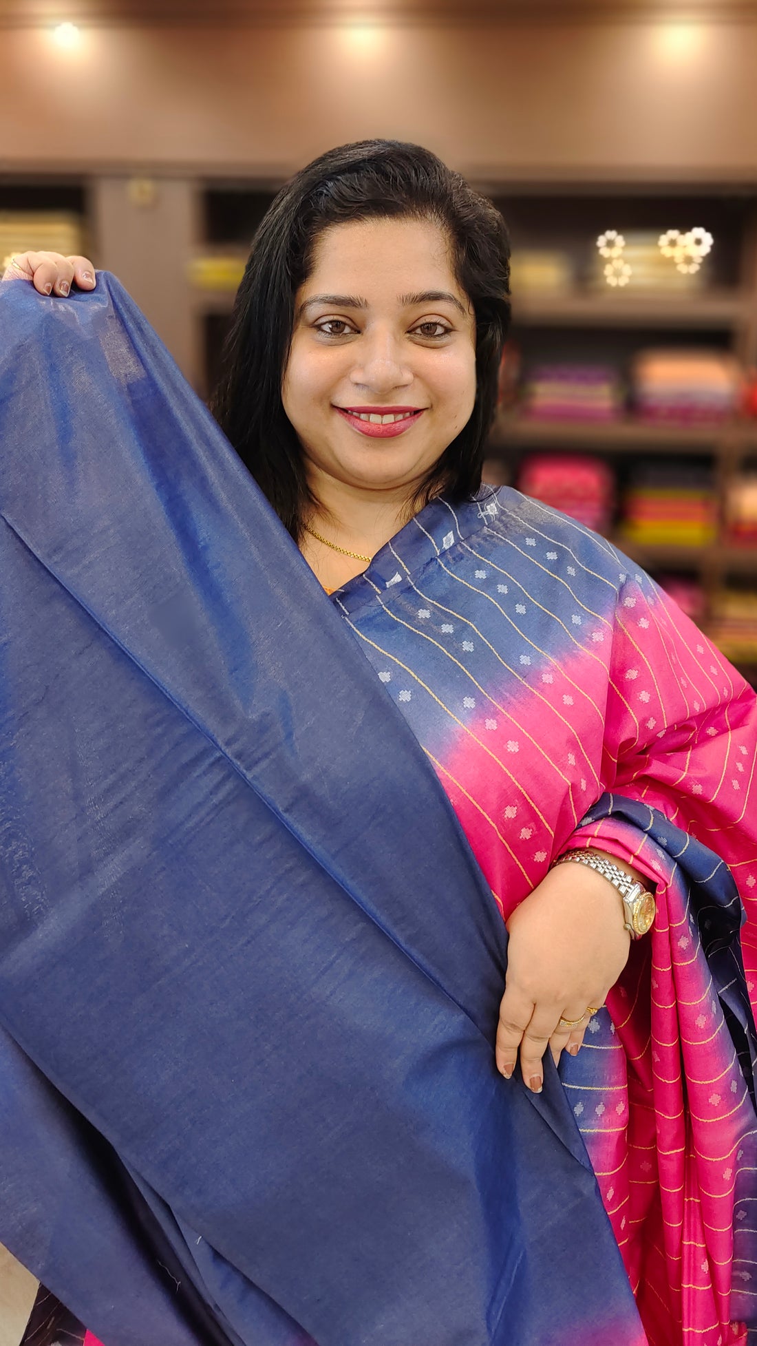 Semi Tussar Saree | ZA2100