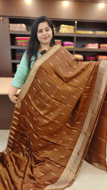 Satin Crape Saree | PG8305