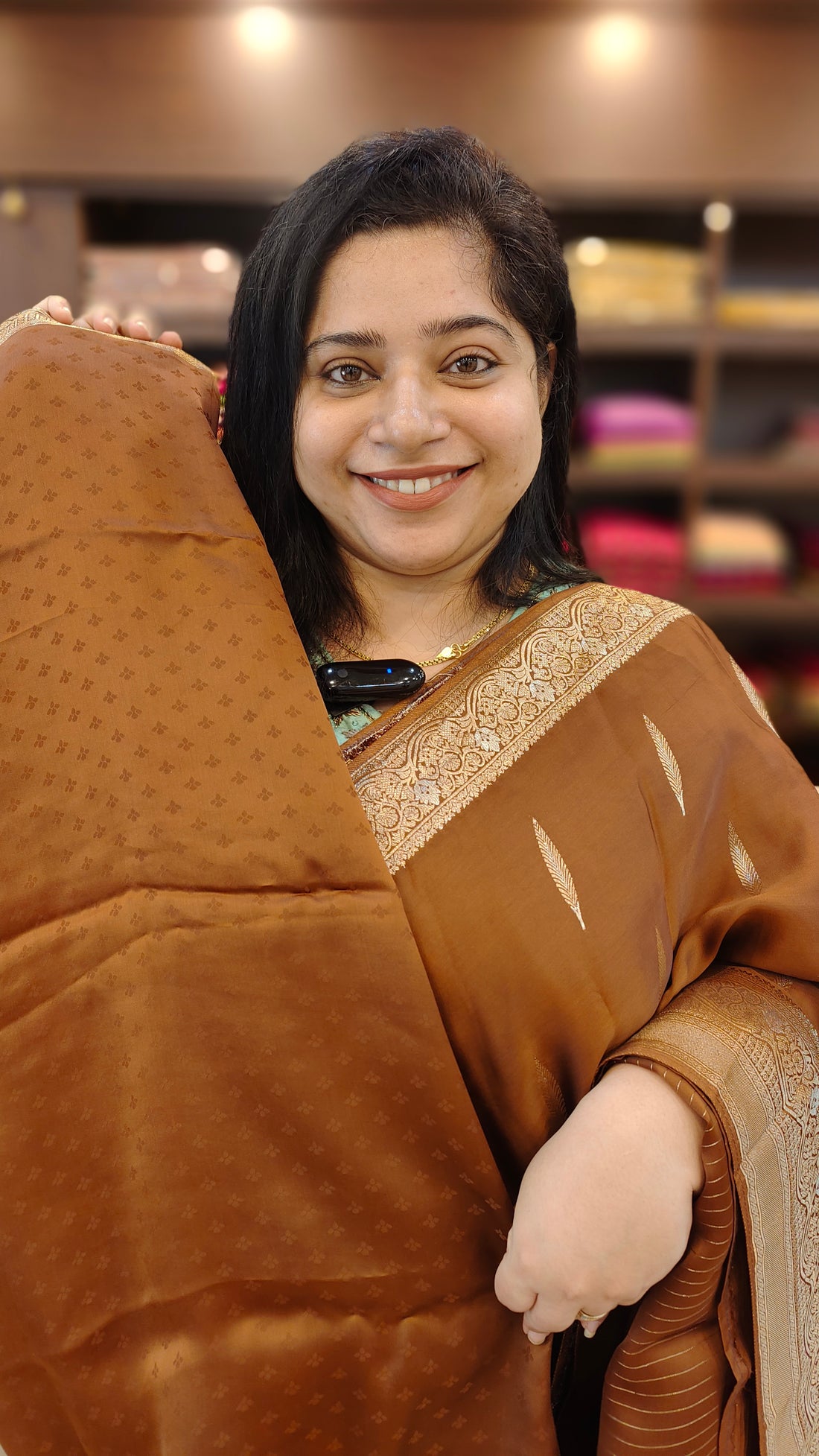 Satin Crape Saree | PG8305