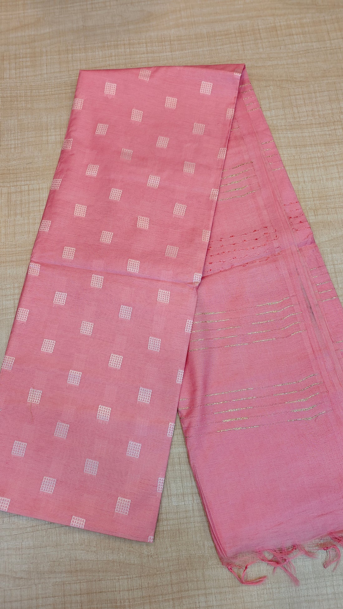 Semi Tussar Saree | ZH1121