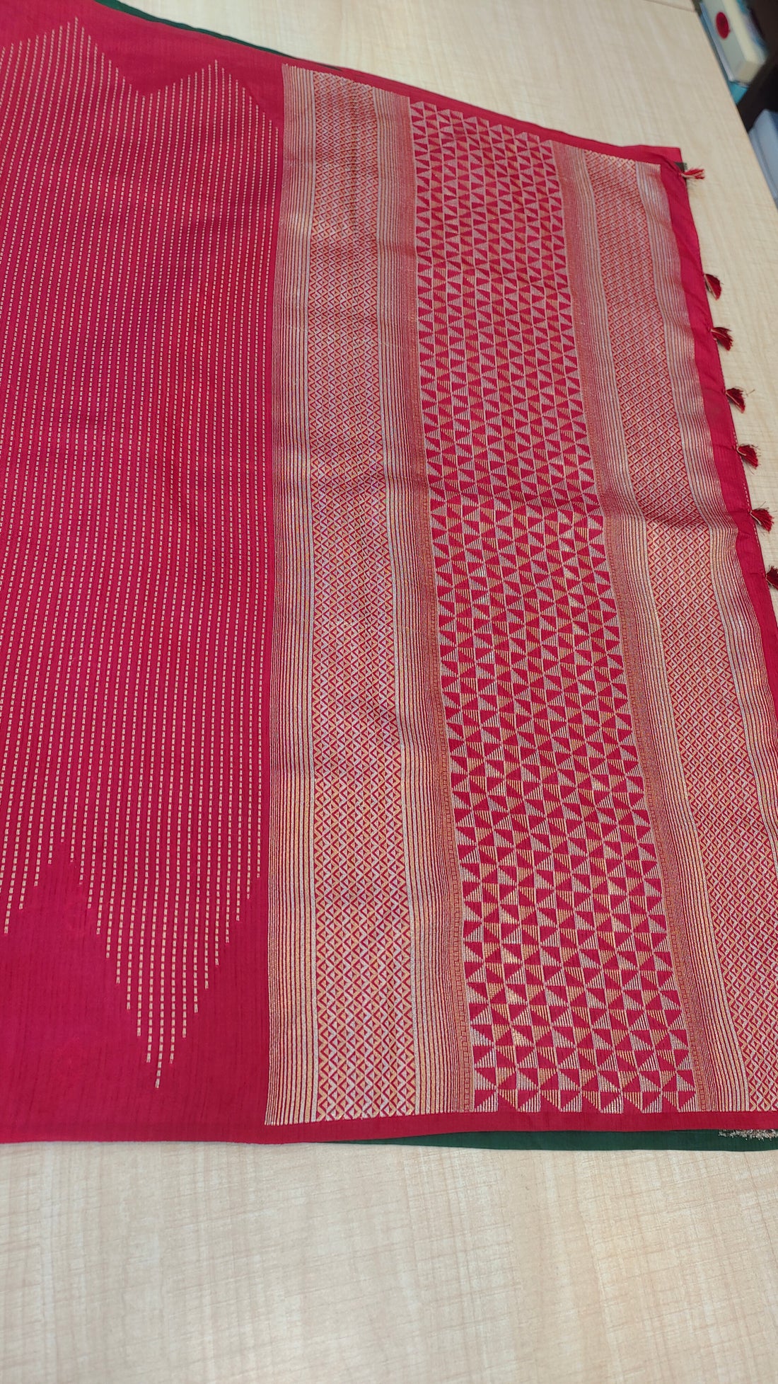 Semi Tussar Saree | SA1100