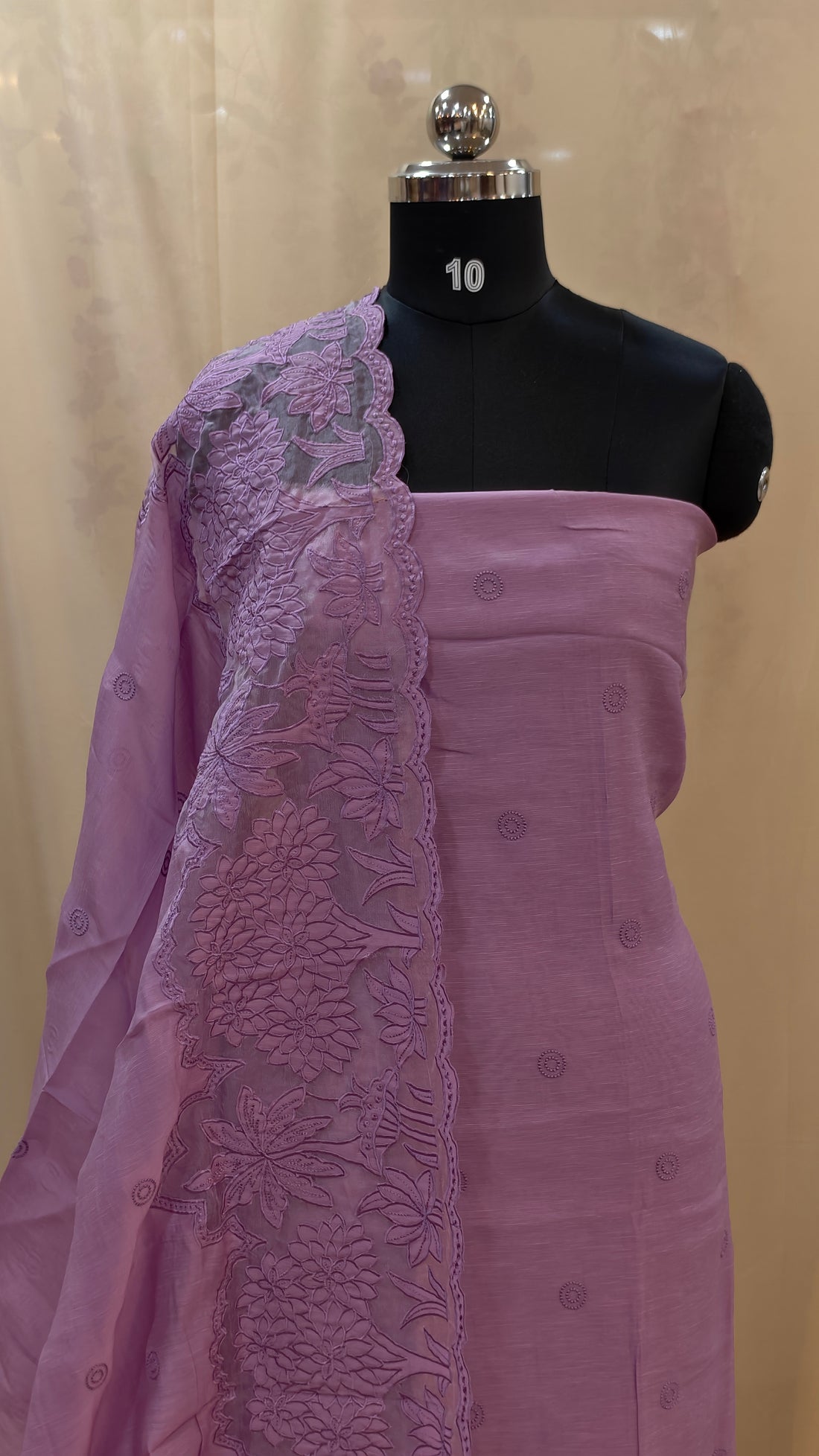 Mul Chanderi Salwar | PC110
