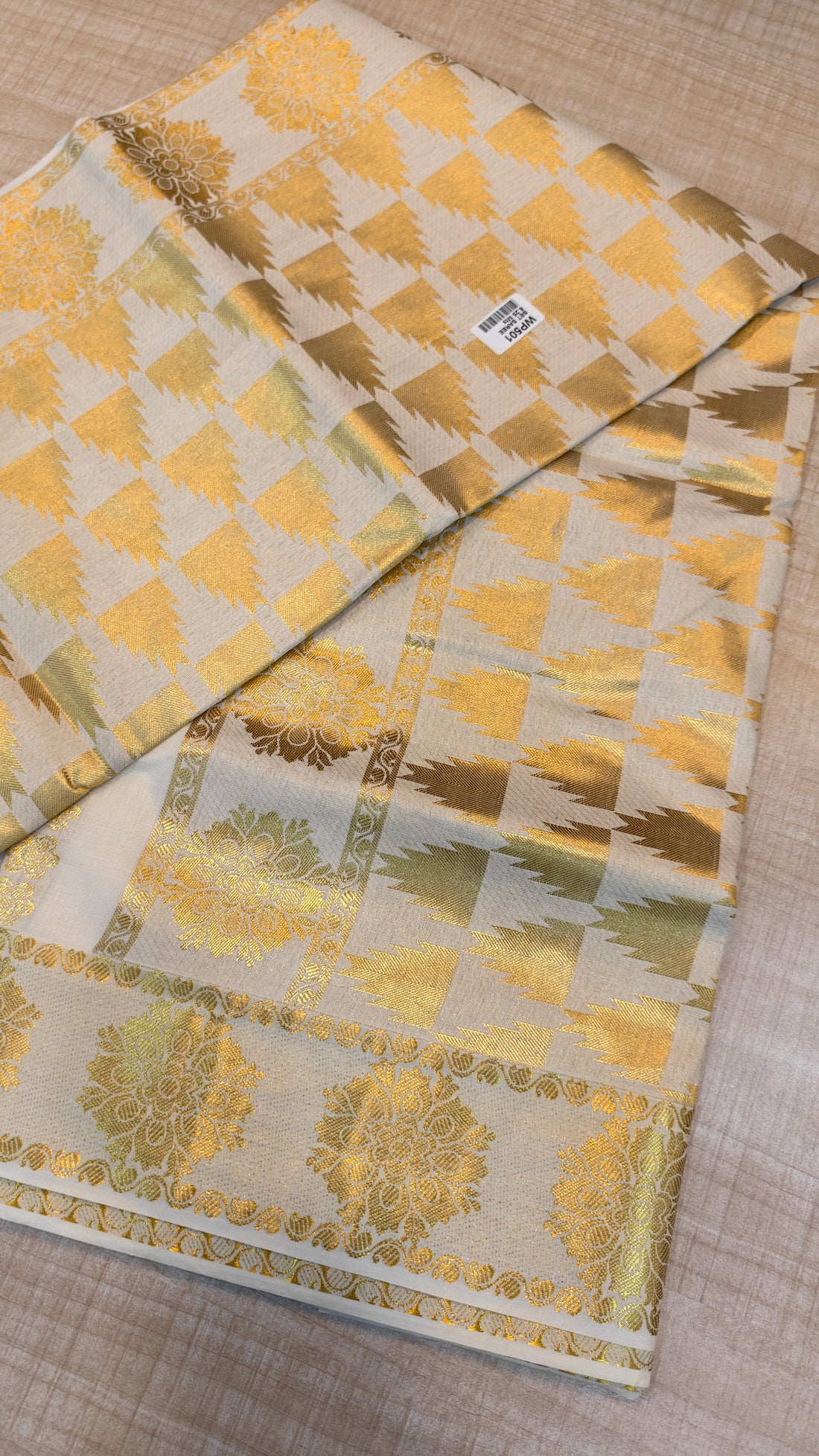 Cotton Kerala Saree | GS482