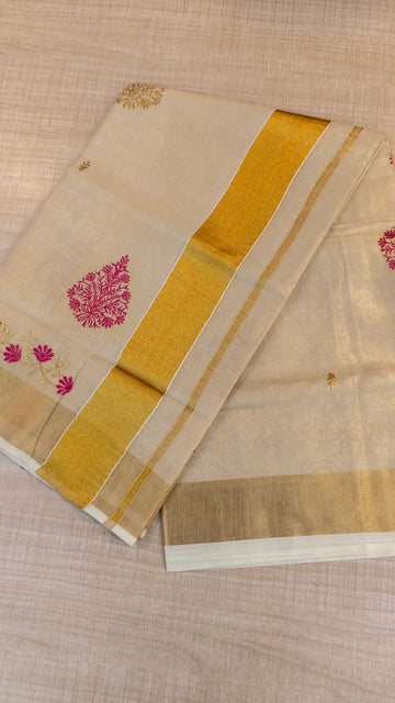 Tissue Kerala Saree | GS276