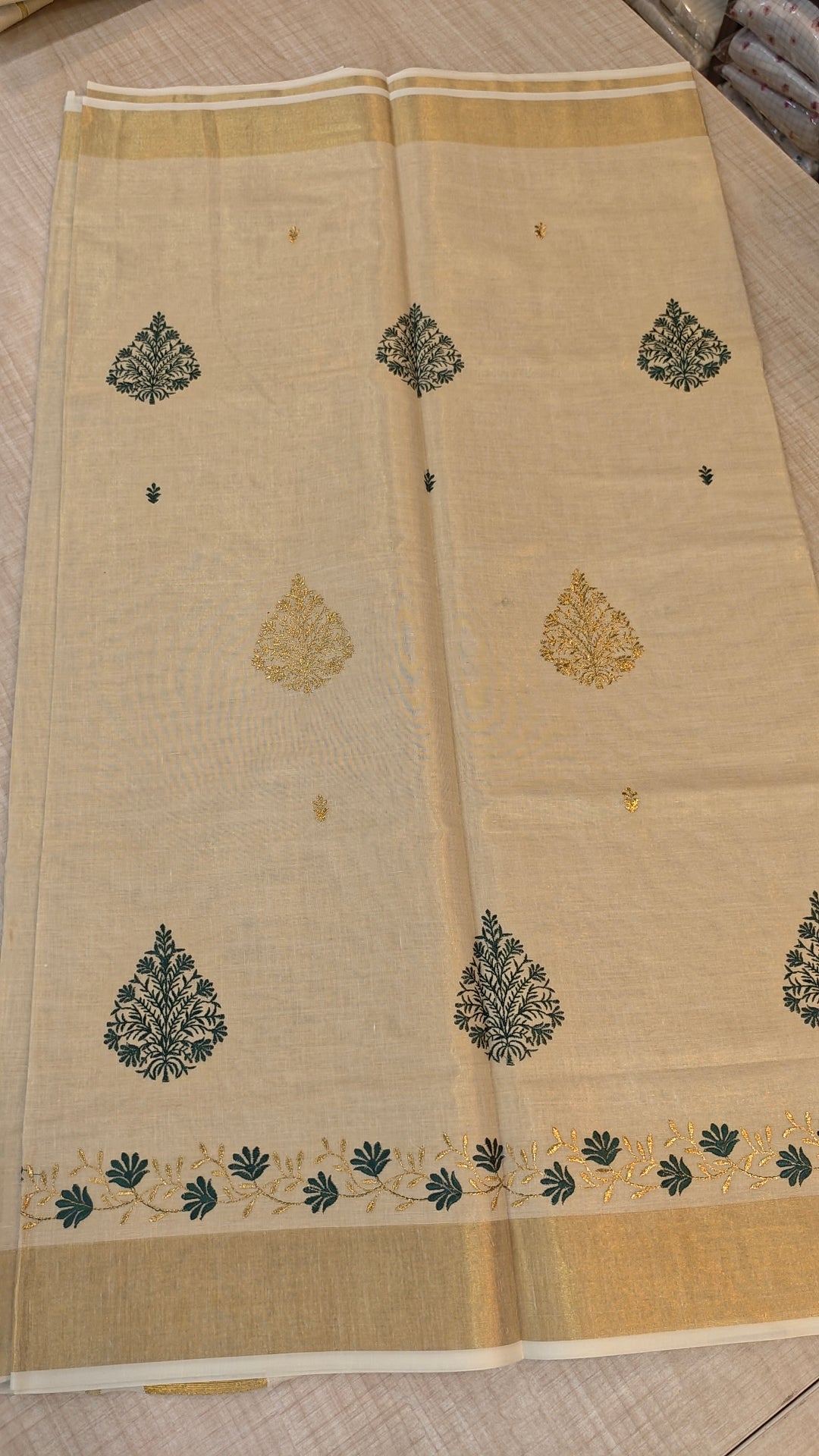 Tissue Kerala Saree | GS269