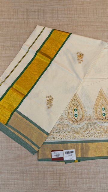 Cotton Kerala Saree | PM919