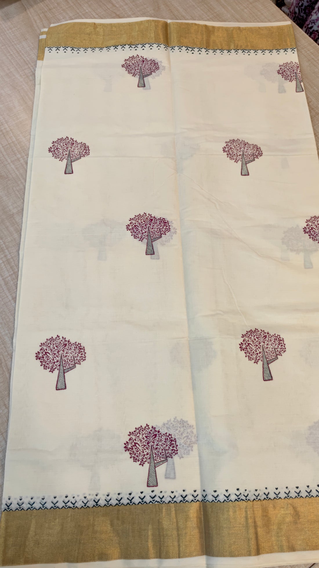 Cotton Kerala Saree | GS452