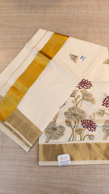 Cotton Kerala Saree | GS546