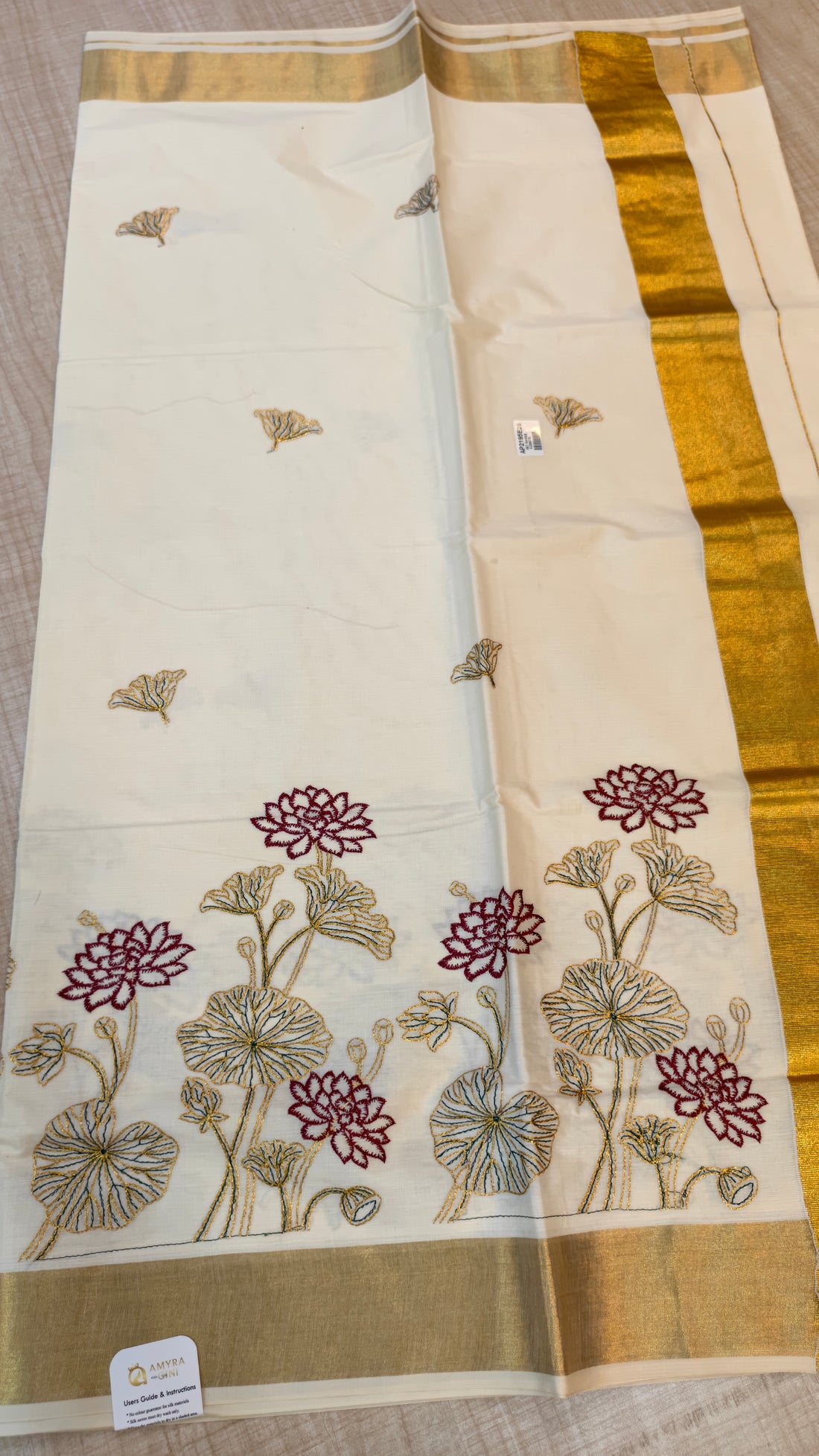Cotton Kerala Saree | GS546
