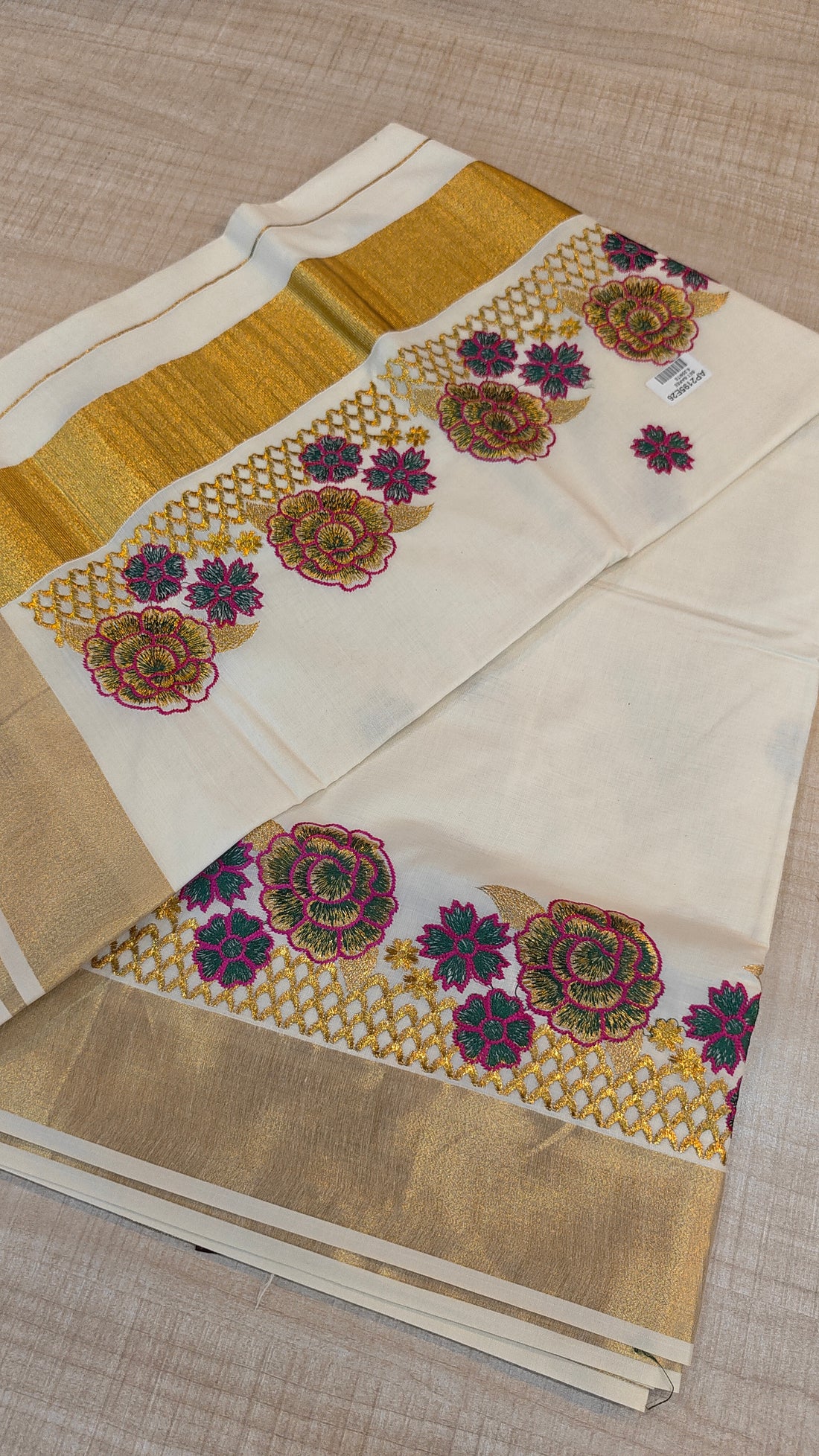 Cotton Kerala Saree | GS462