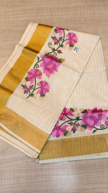 Cotton Kerala Saree | GS213