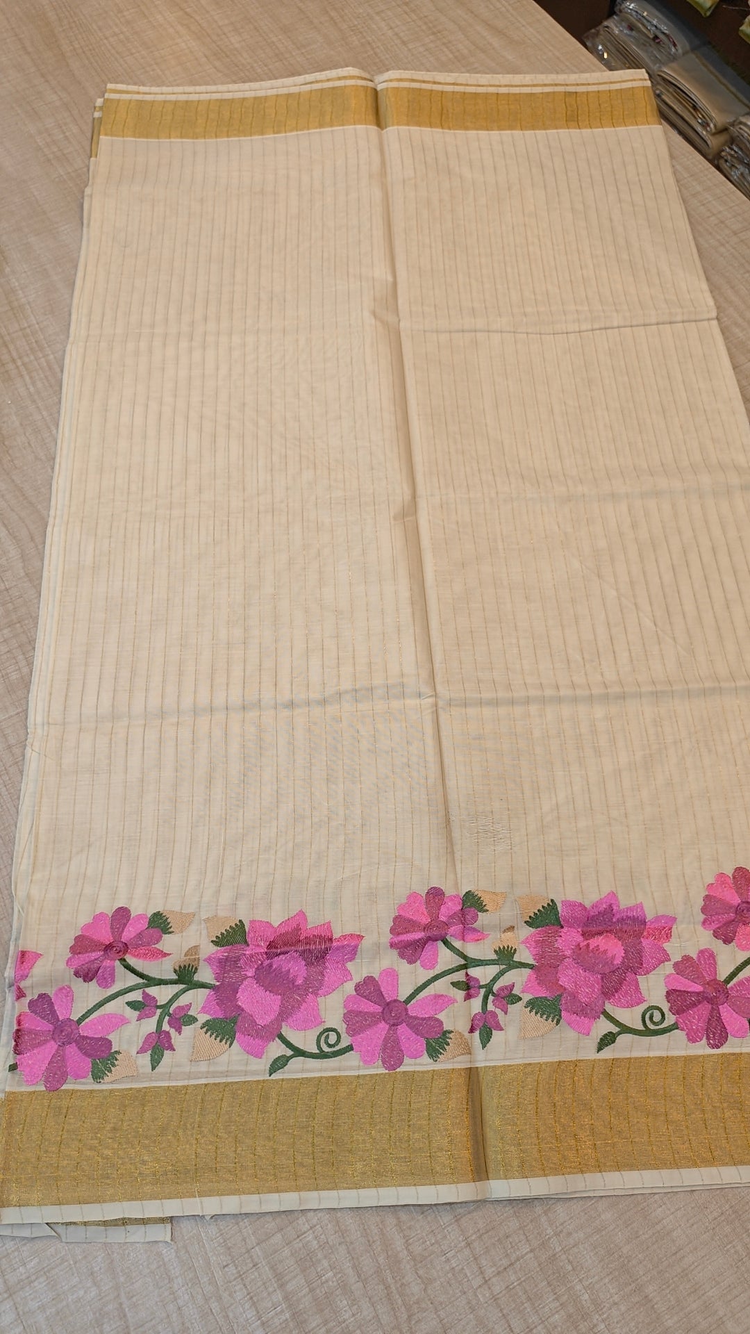 Cotton Kerala Saree | GS213