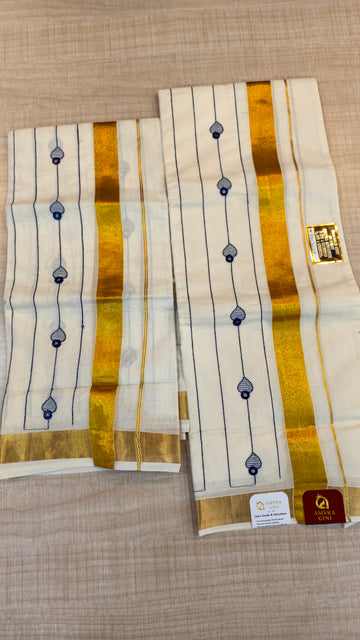 Cotton Set Mundu | GS156