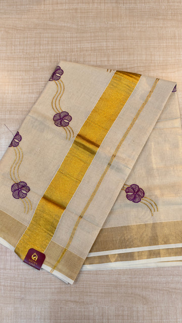 Tissue Kerala Saree | GS902