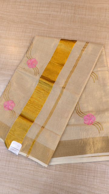Tissue Kerala Saree | GS903