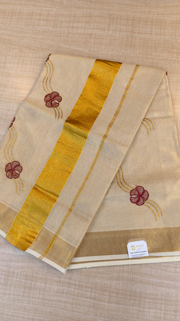 Tissue Kerala Saree | GS904