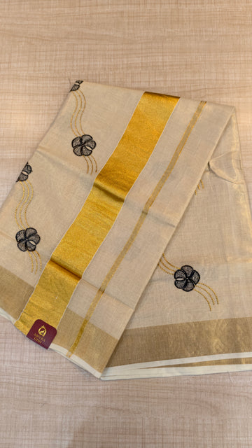 Tissue Kerala Saree | GS905
