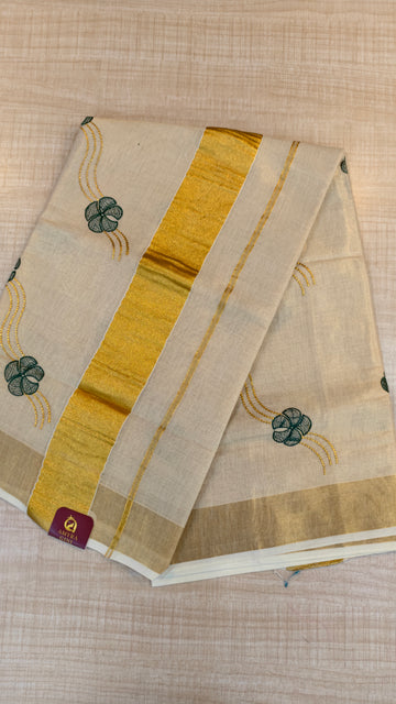 Tissue Kerala Saree | GS907