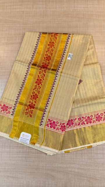 Tissue Kerala Saree | GS916