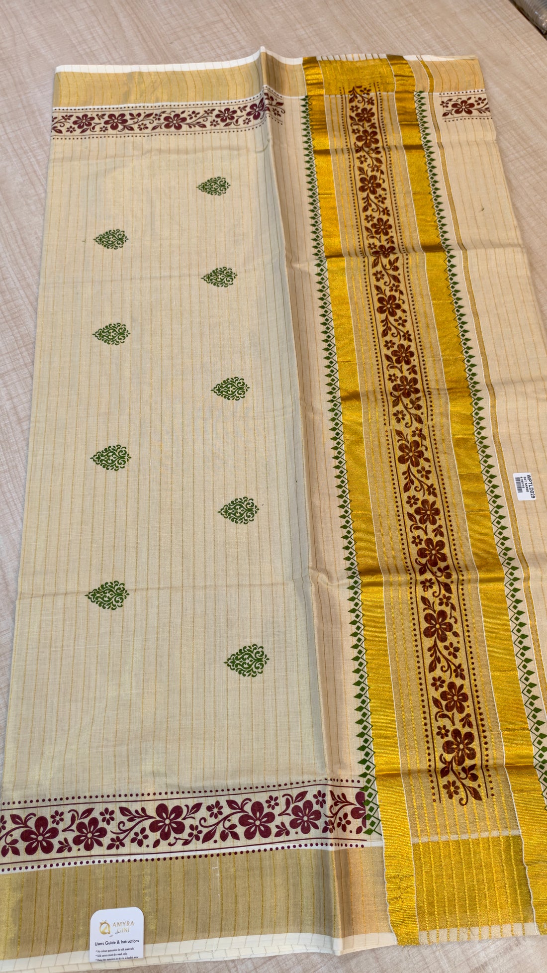 Tissue Kerala Saree | GS915