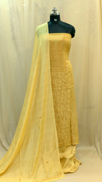Mul Chanderi Salwar | PC493