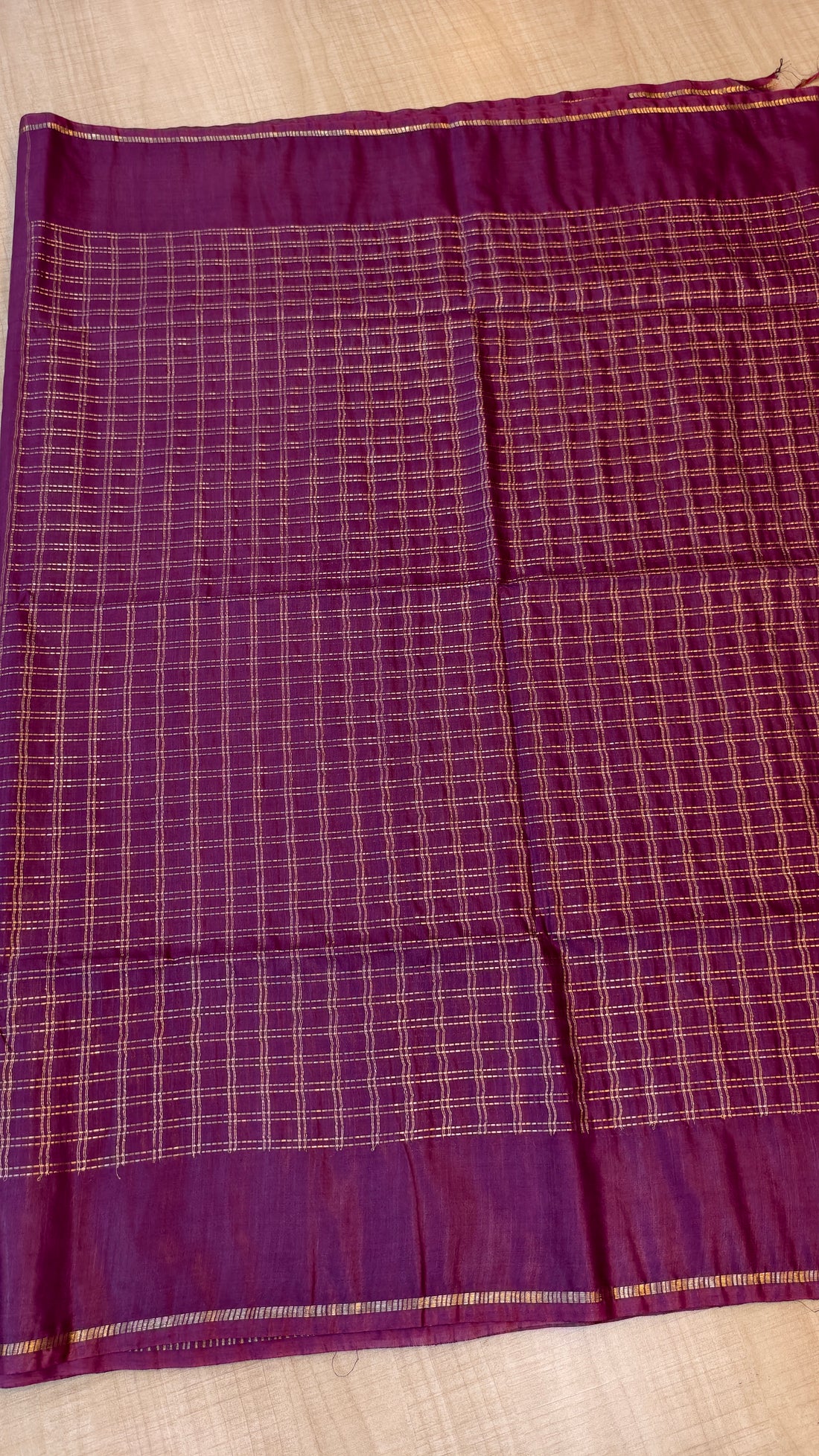 Bhagalpur Tusser Silk  Saree | ZA101
