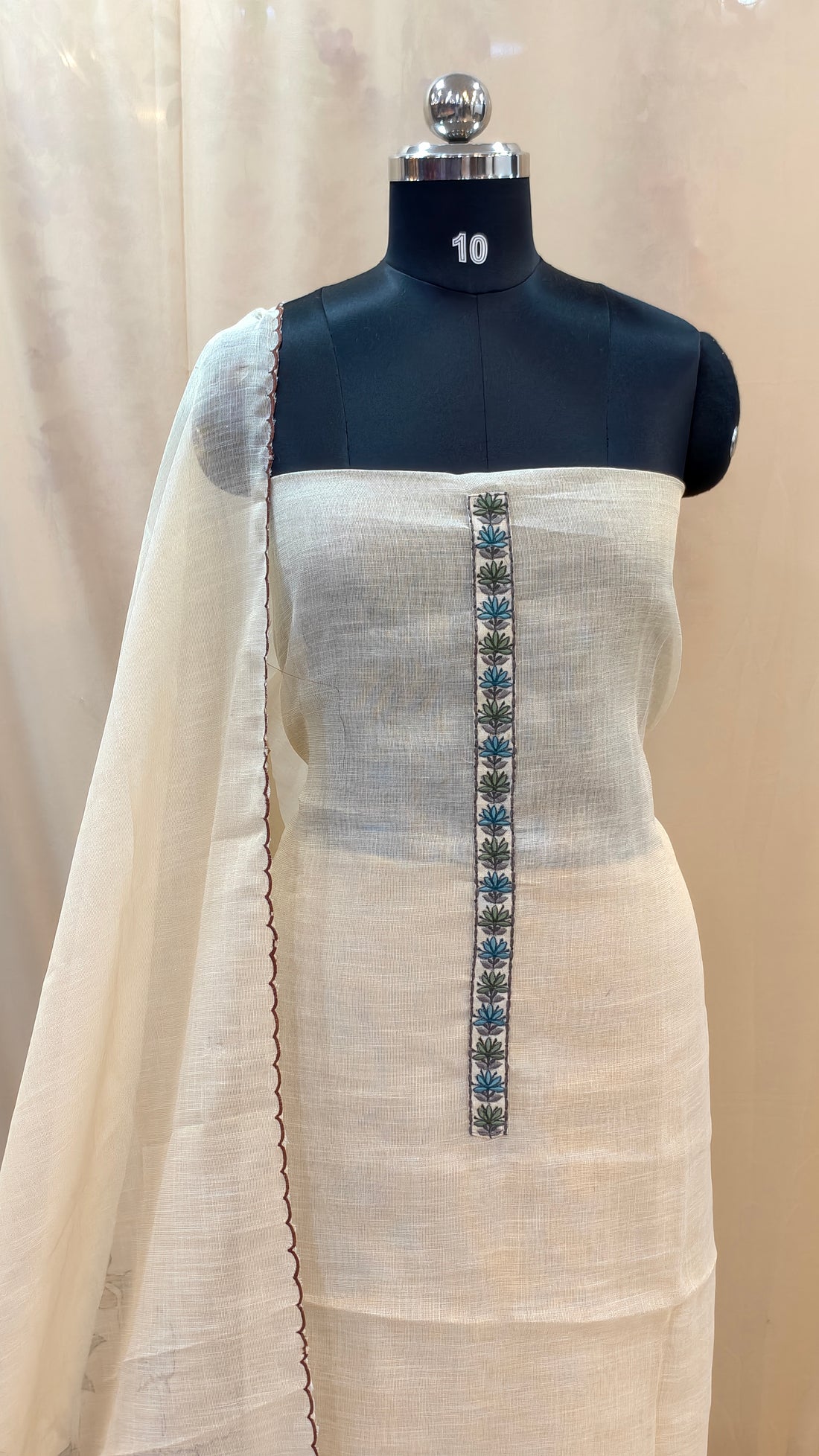 Jute Tissue Salwar | PA338
