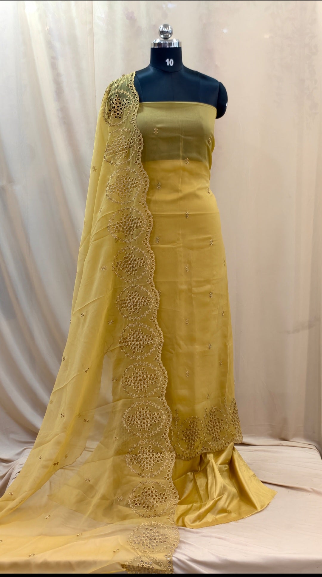 Crush Georgete Salwar Meterial|PA305