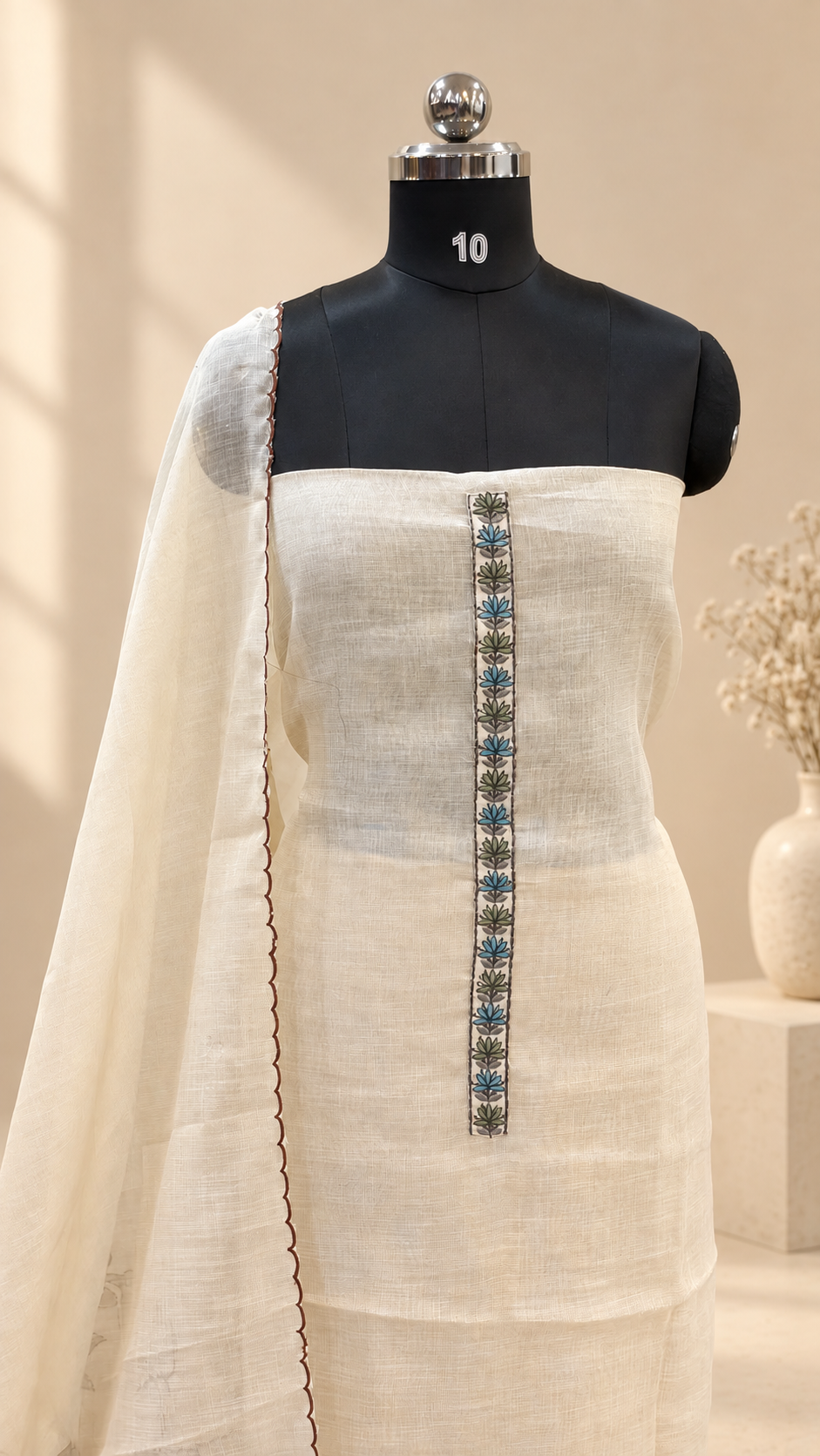 Jute Tissue Salwar | PA338