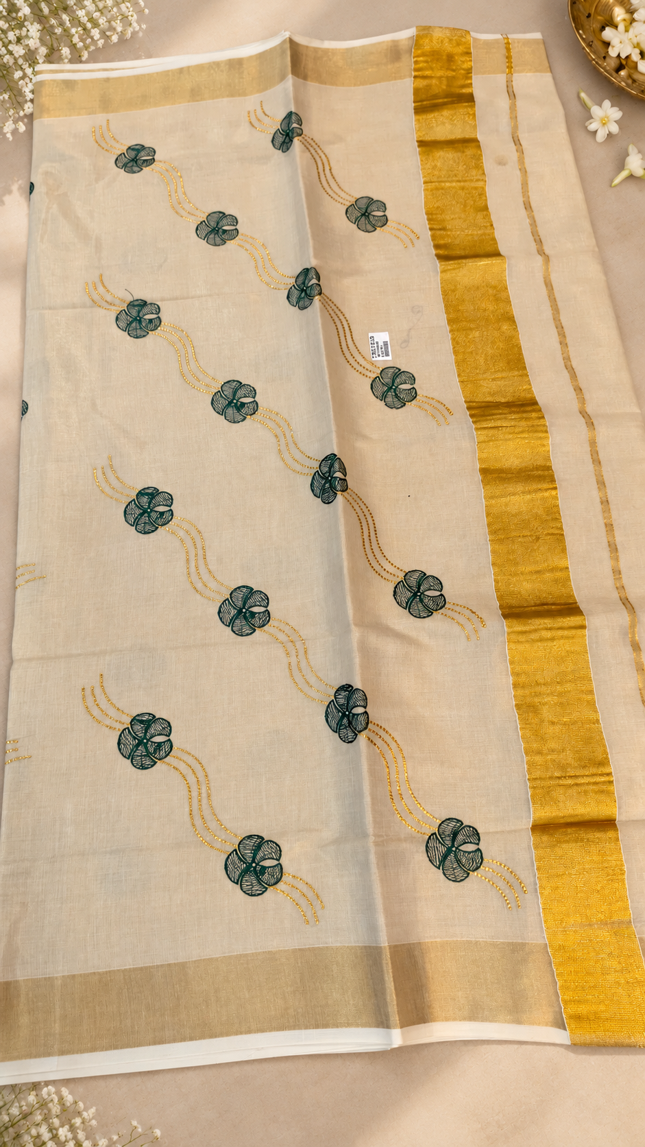 Tissue Kerala Saree | GS907