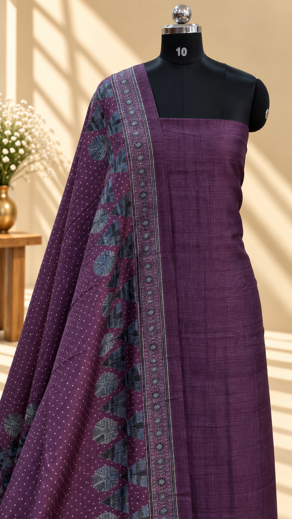Raw Silk Salwar | PA219