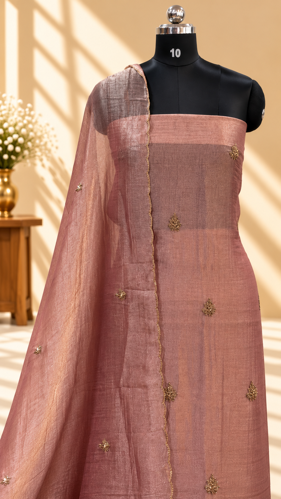 Crush Tissue Salwar | PA210