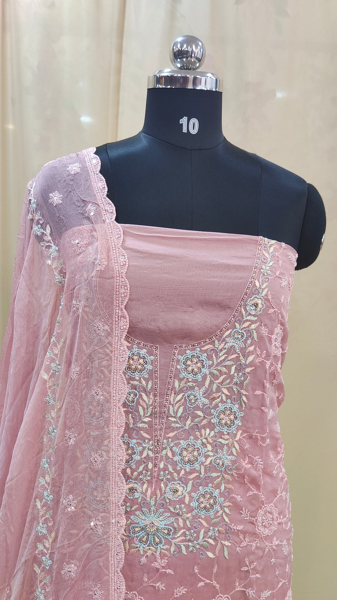 Soft Organza Salwar | PF310