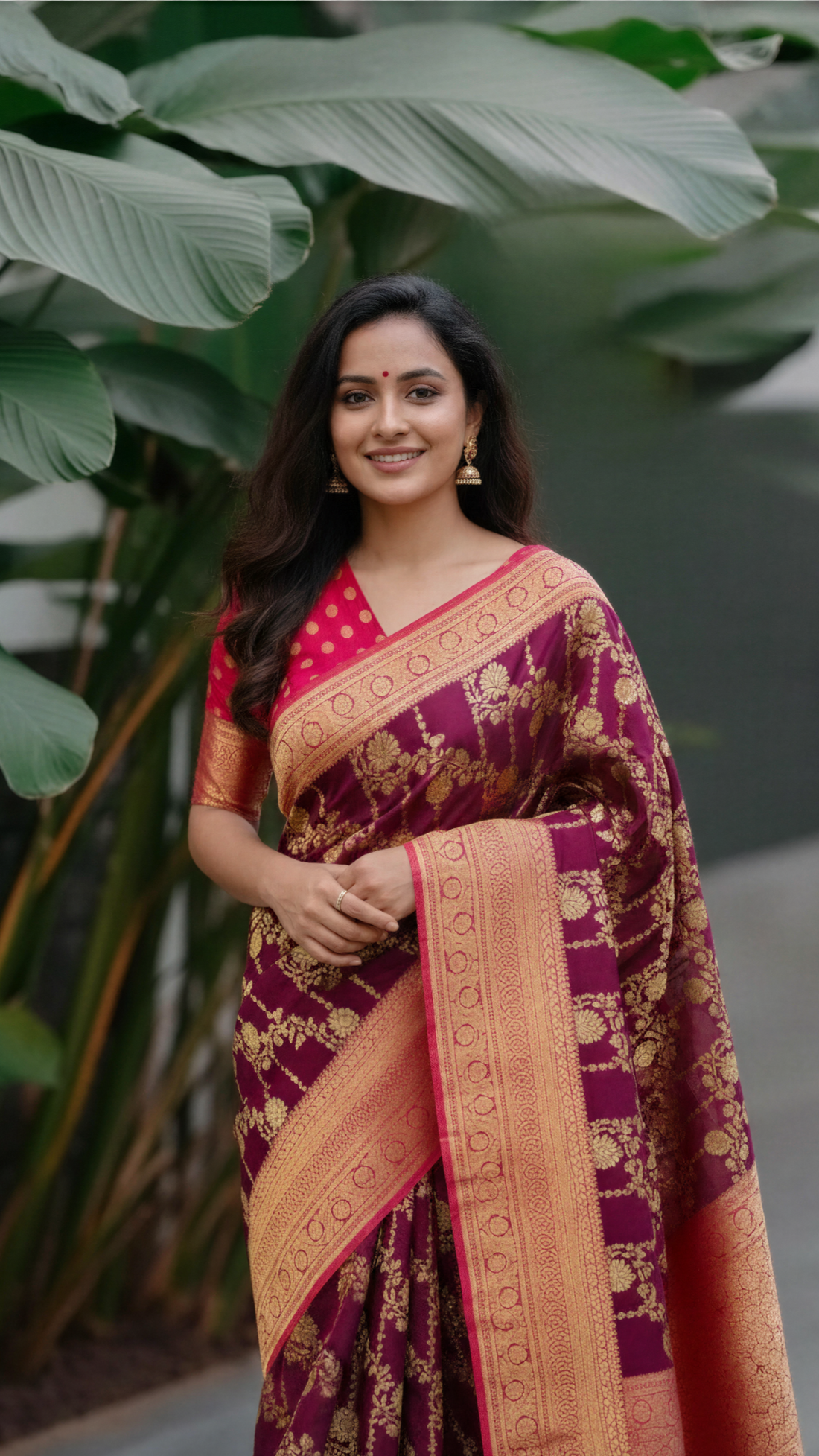 Khadi Georgette Saree | MT919