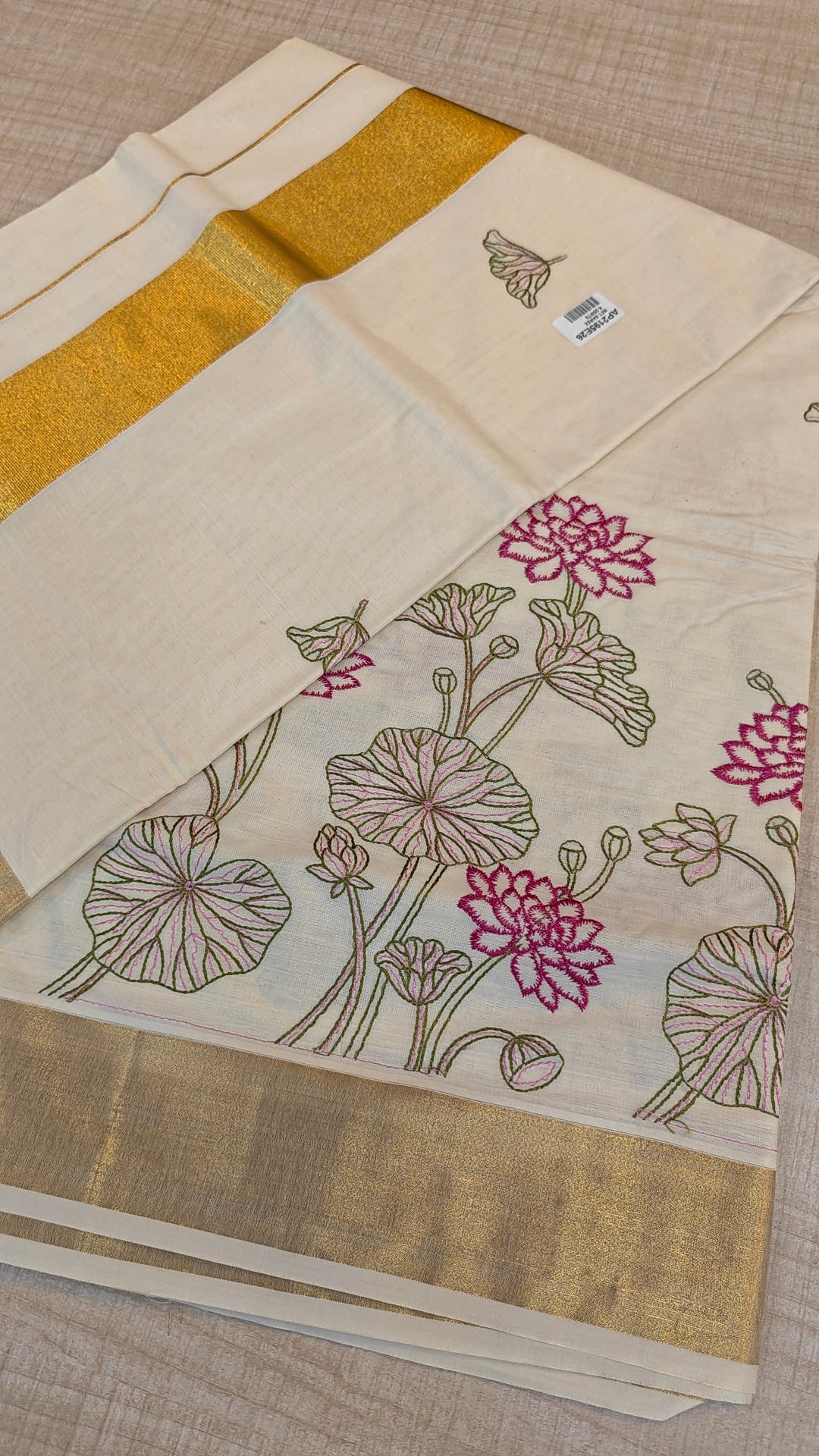 Cotton Kerala Saree | GS548