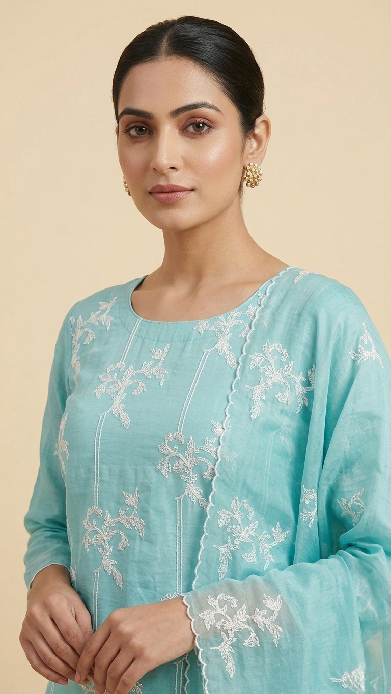 Tissue Organza Salwar | PF303