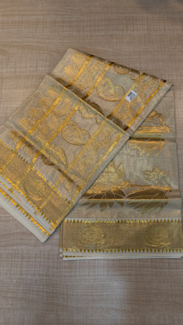 Tissue Kerala Saree | GS391