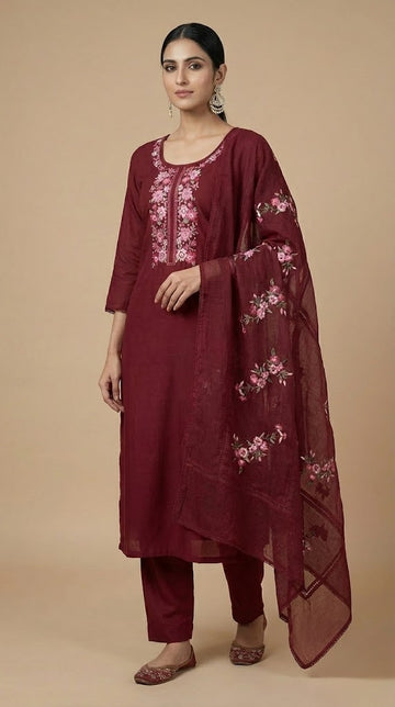 Semi Silk Salwar | P0114