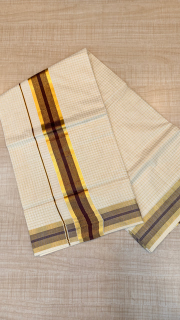 Cotton Kerala Saree | GS335