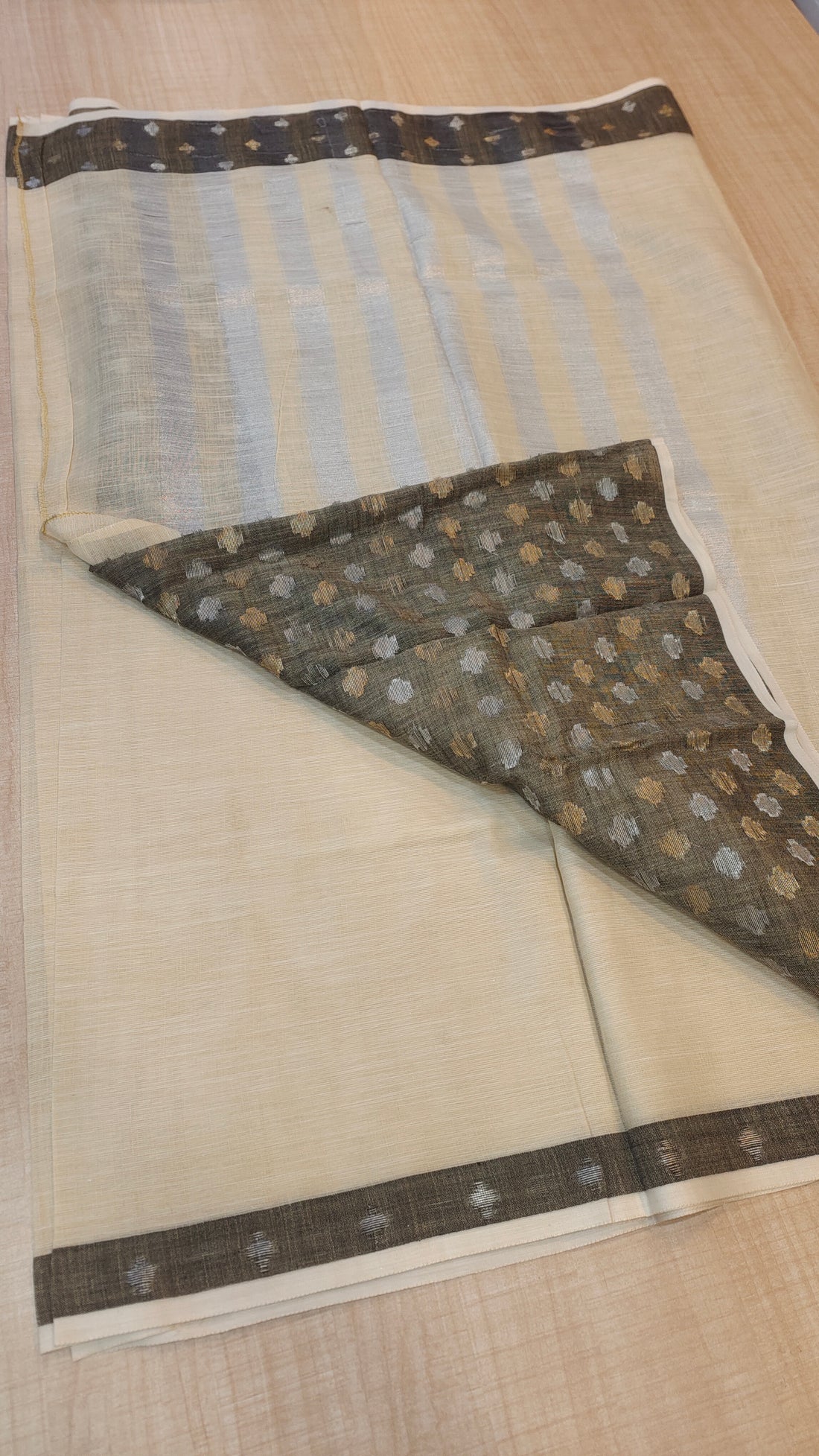 Linen Cotton Saree | SA1105