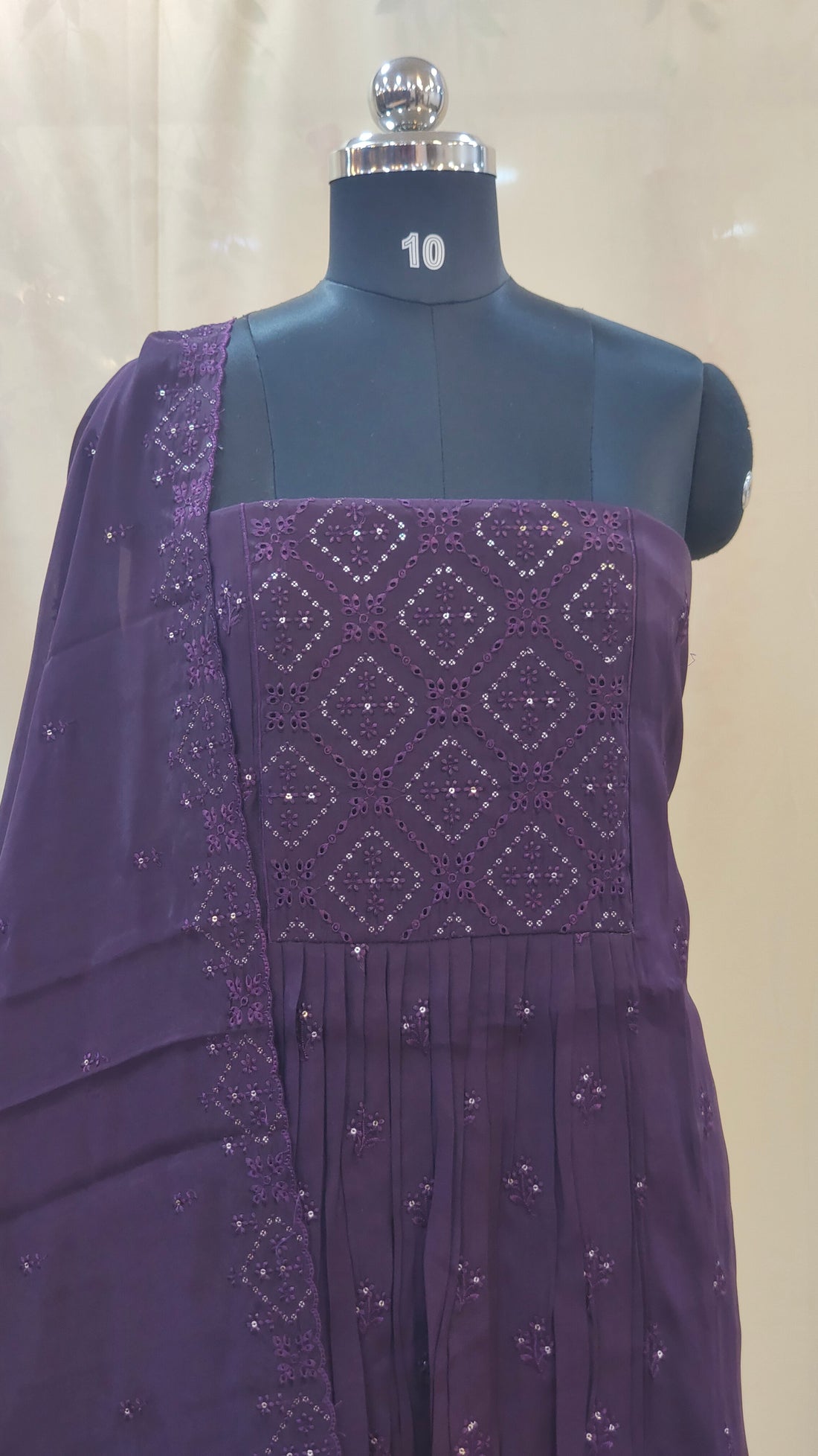 Mul Chanderi Salwar | PB154