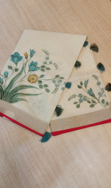 Tissue Chanderi Saree | AF229