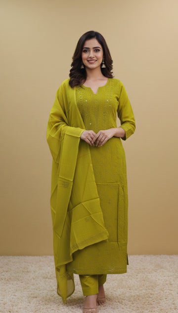 Pure chikenkari Salwar| P1162