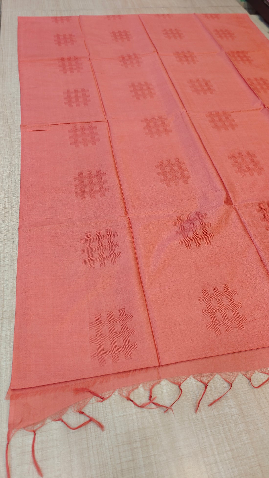 Semi Tussar Saree | ZH1110