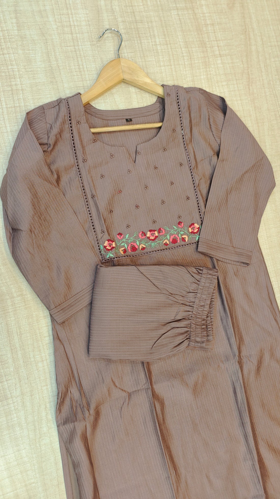 Semi Silk Co-ord Set | PM0120