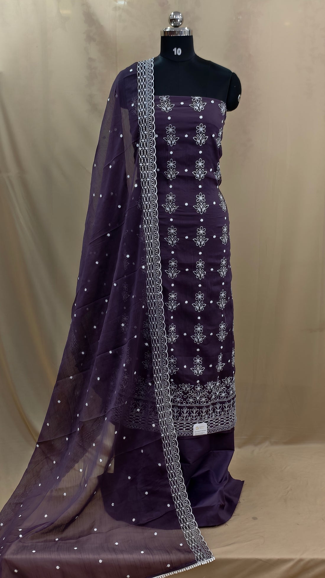 Crush Silk Salwar | PC104