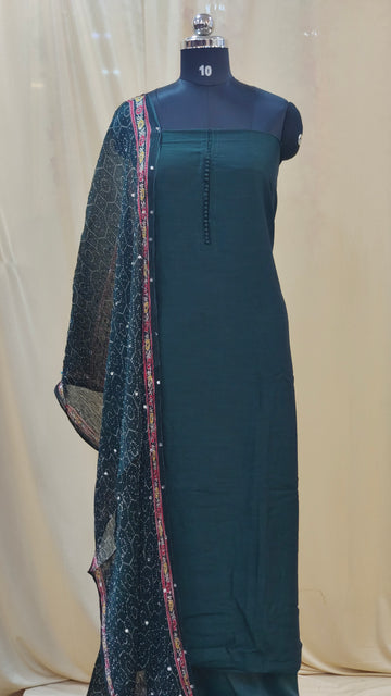 Semi Silk Salwar | PB135