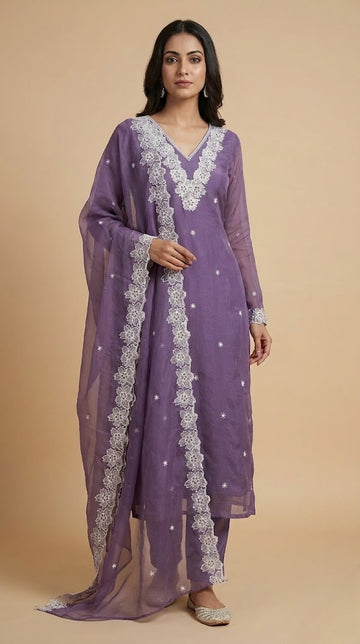 Crush Silk Salwar | P0202