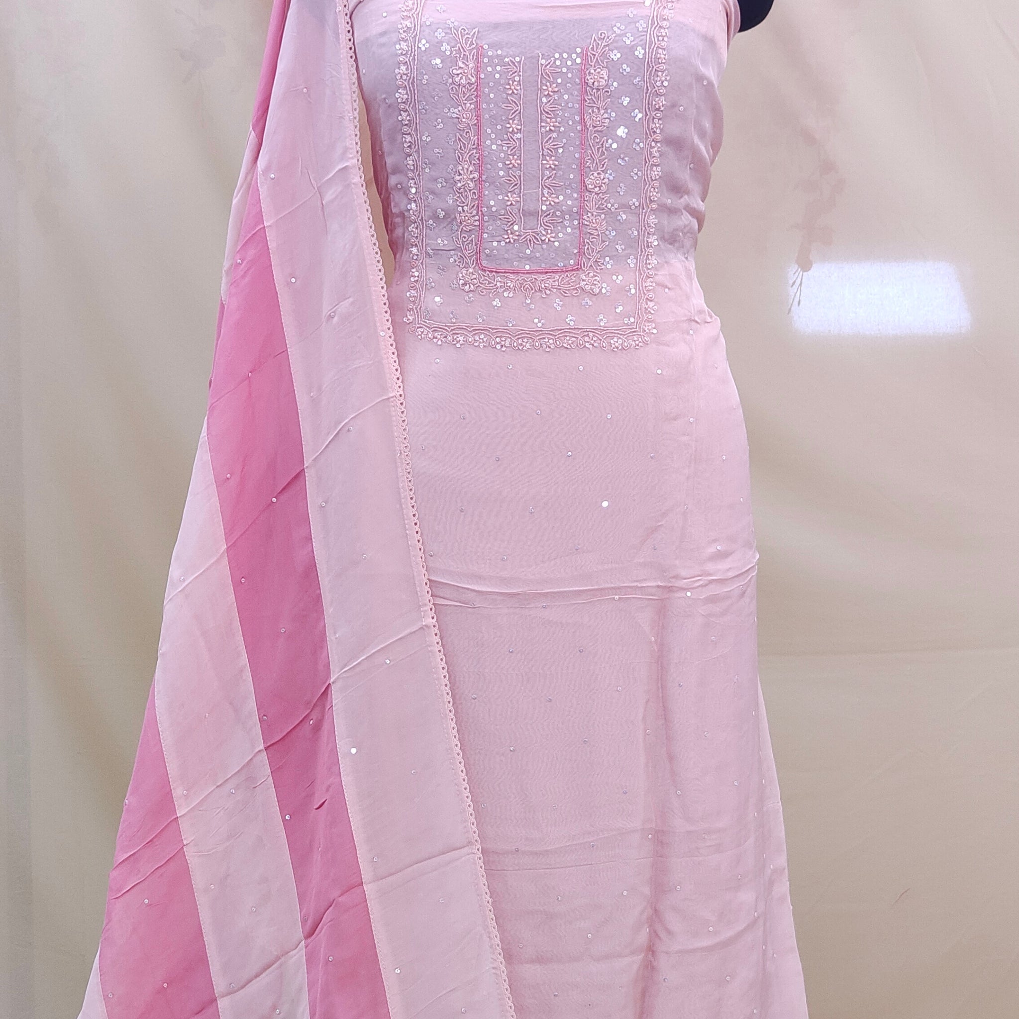 Viscose Organza Salwar | P1171