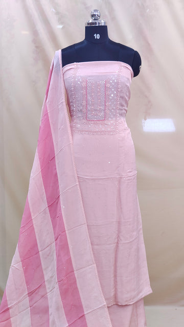 Viscose Organza Salwar | P1171